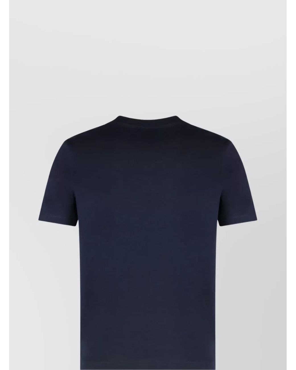 Paul & Shark Blue Cotton Jersey Logo Print Short-Sleeve T-Shirt for men