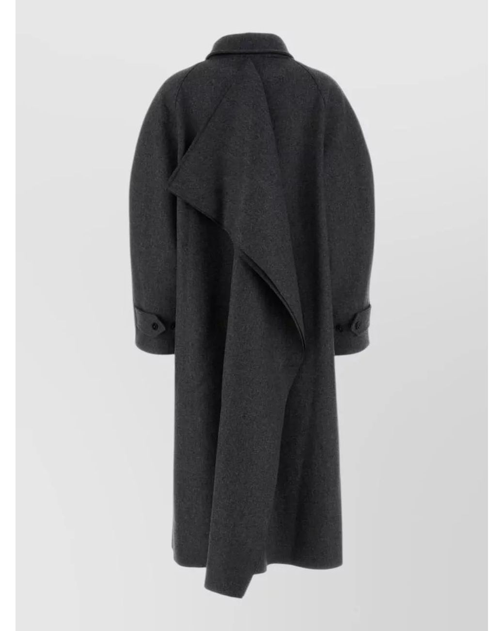 Jil Sander Black Wool Blend Fitted Jacket