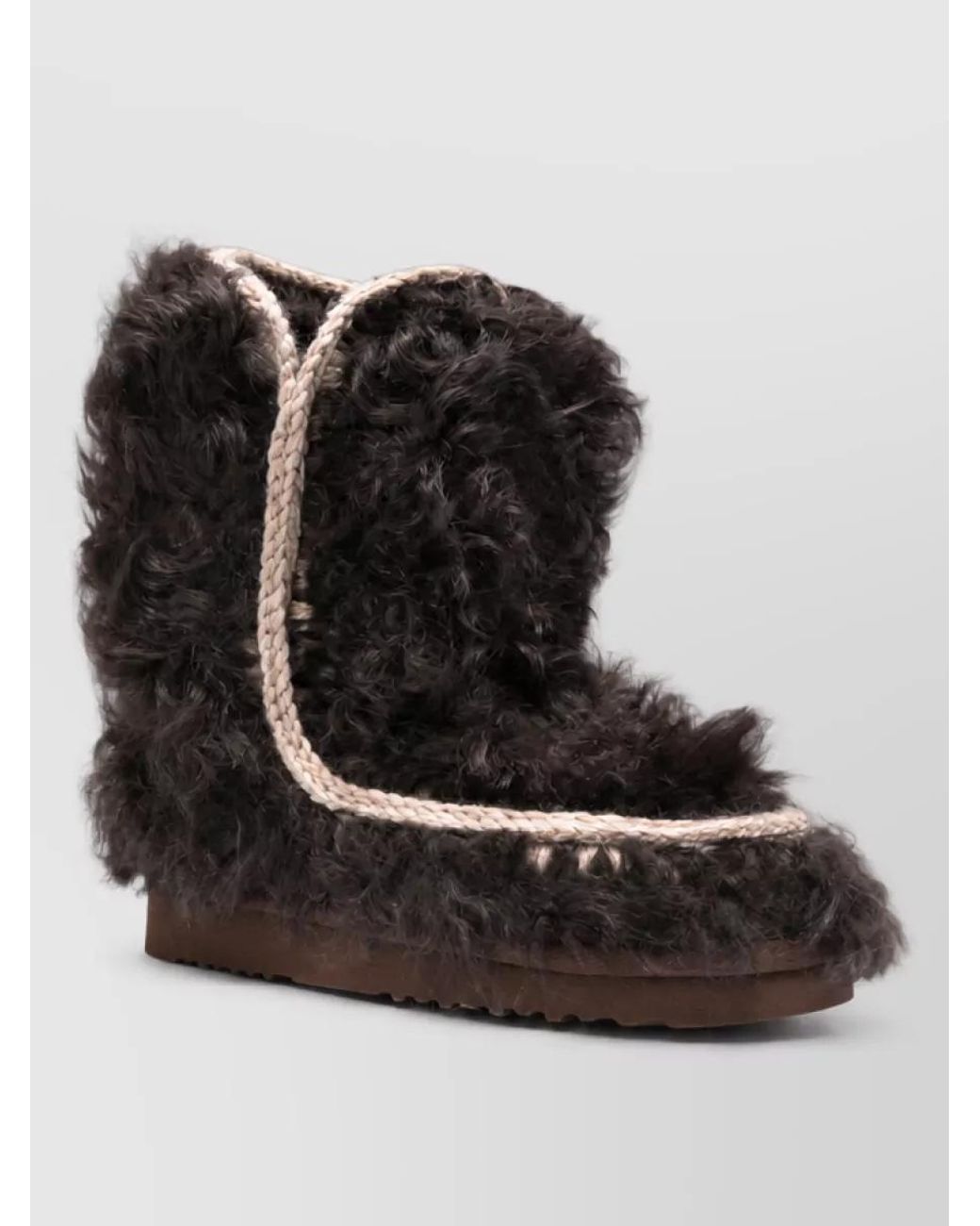 Mou Black Eskimo 24 Slippers