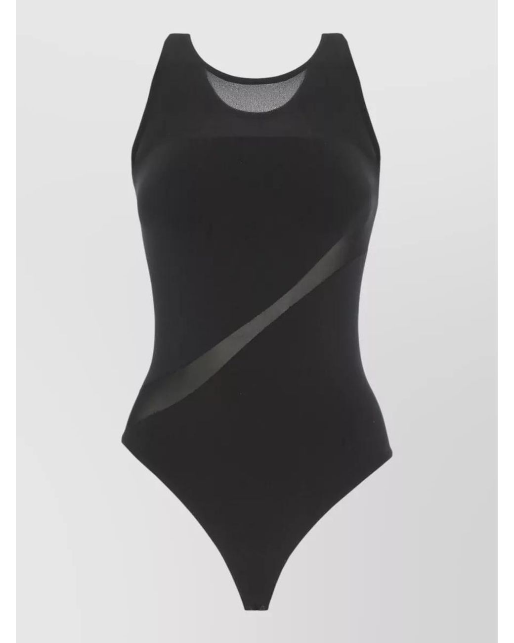 Wolford Black Sleeveless Bodysuit