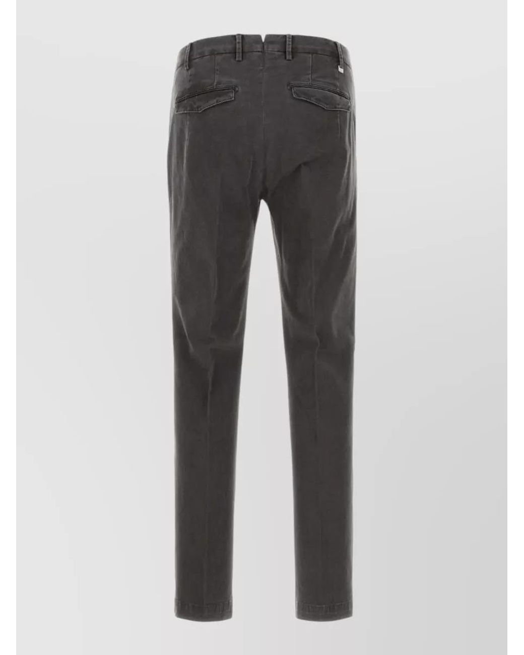 PT Torino Gray Straight-Leg Jeans for men
