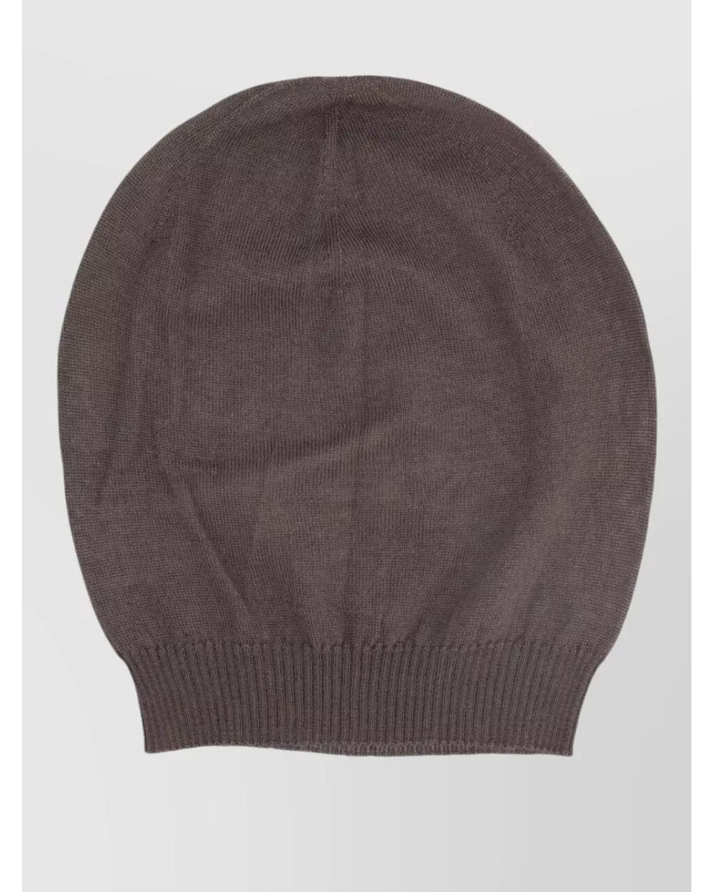 Rick Owens Brown Cashmere Beanie for men