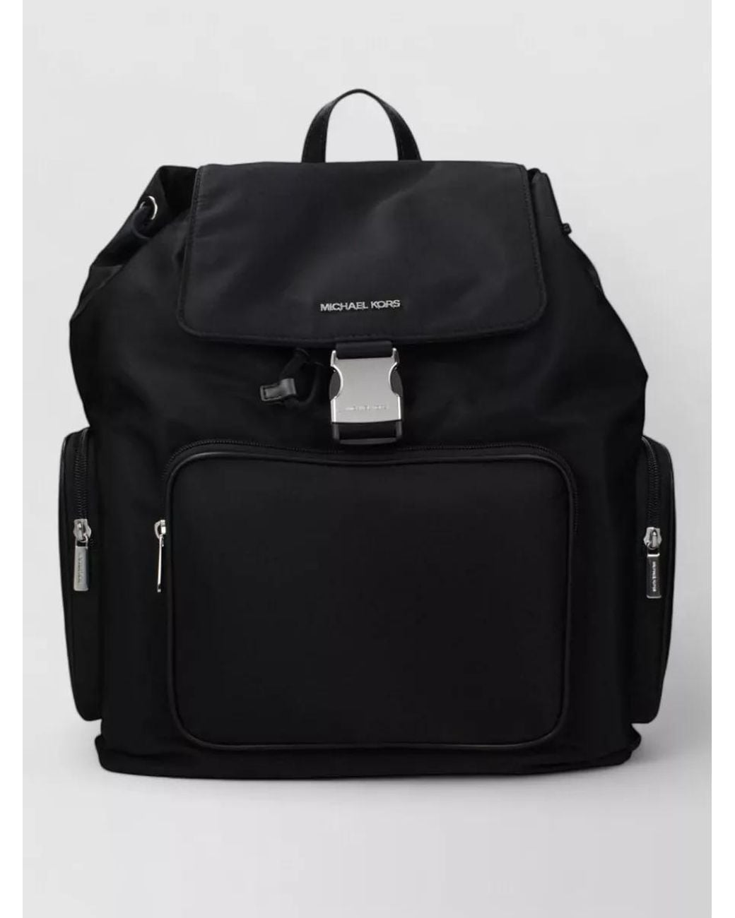 Michael Kors Black Fabric Backpack