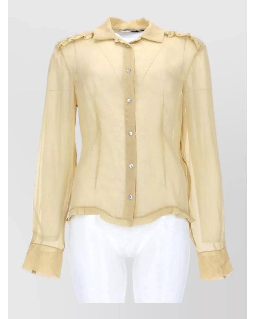 Paloma Wool Natural Silk Blouse