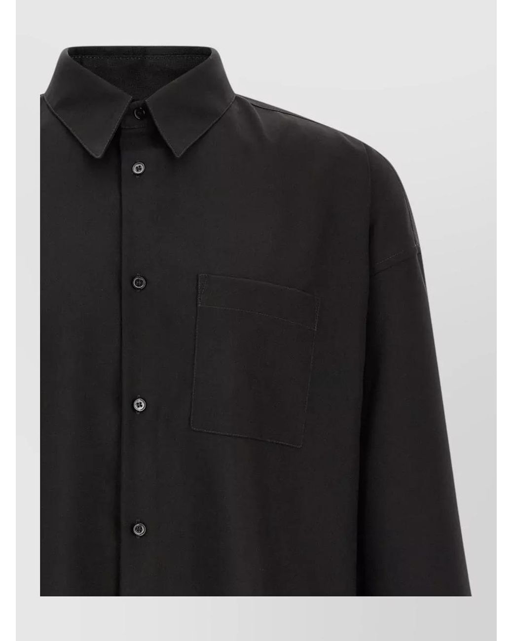 Marni Black Virgin Wool Shirt for men