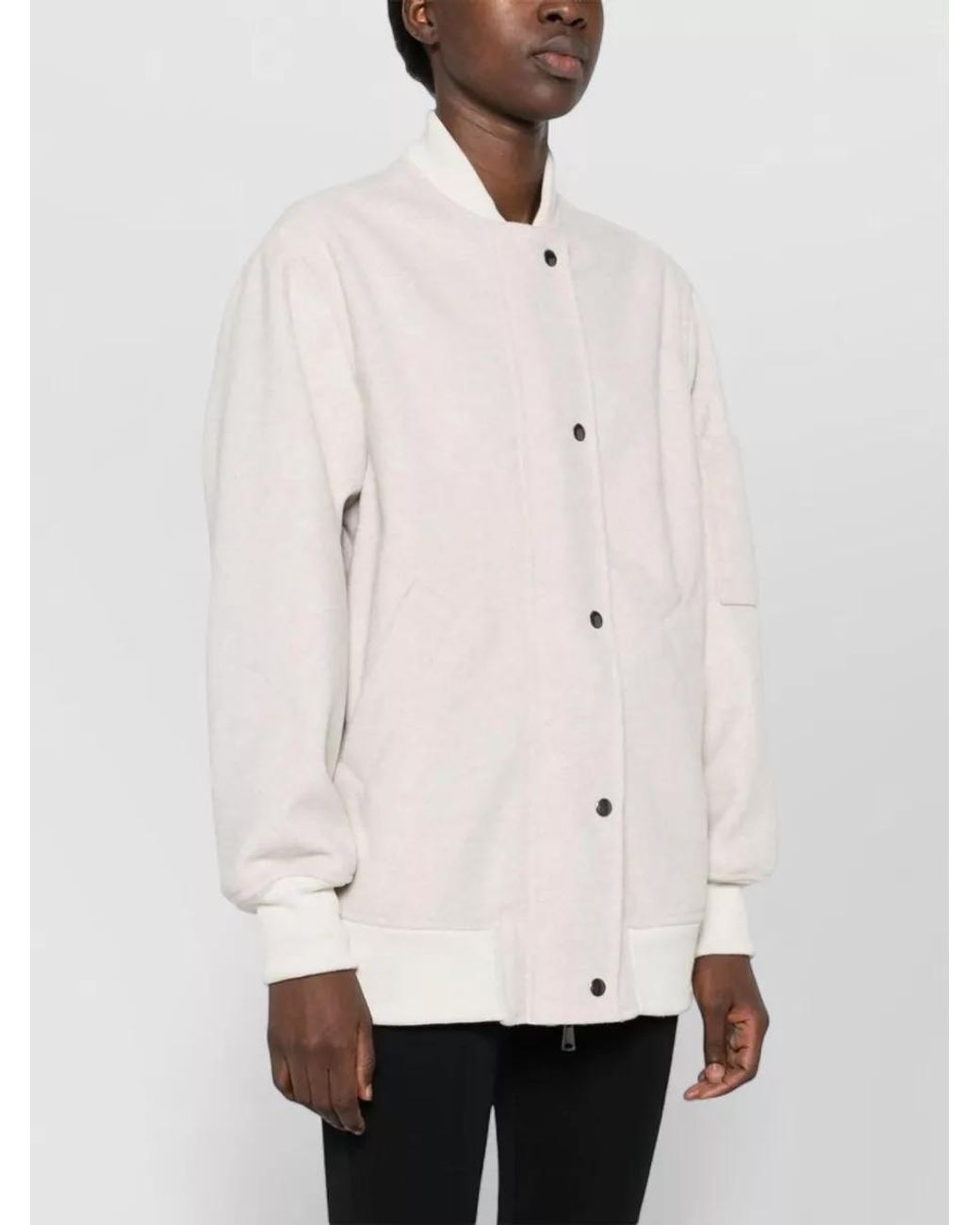 DR. HOPE Gray Bomber Jacket