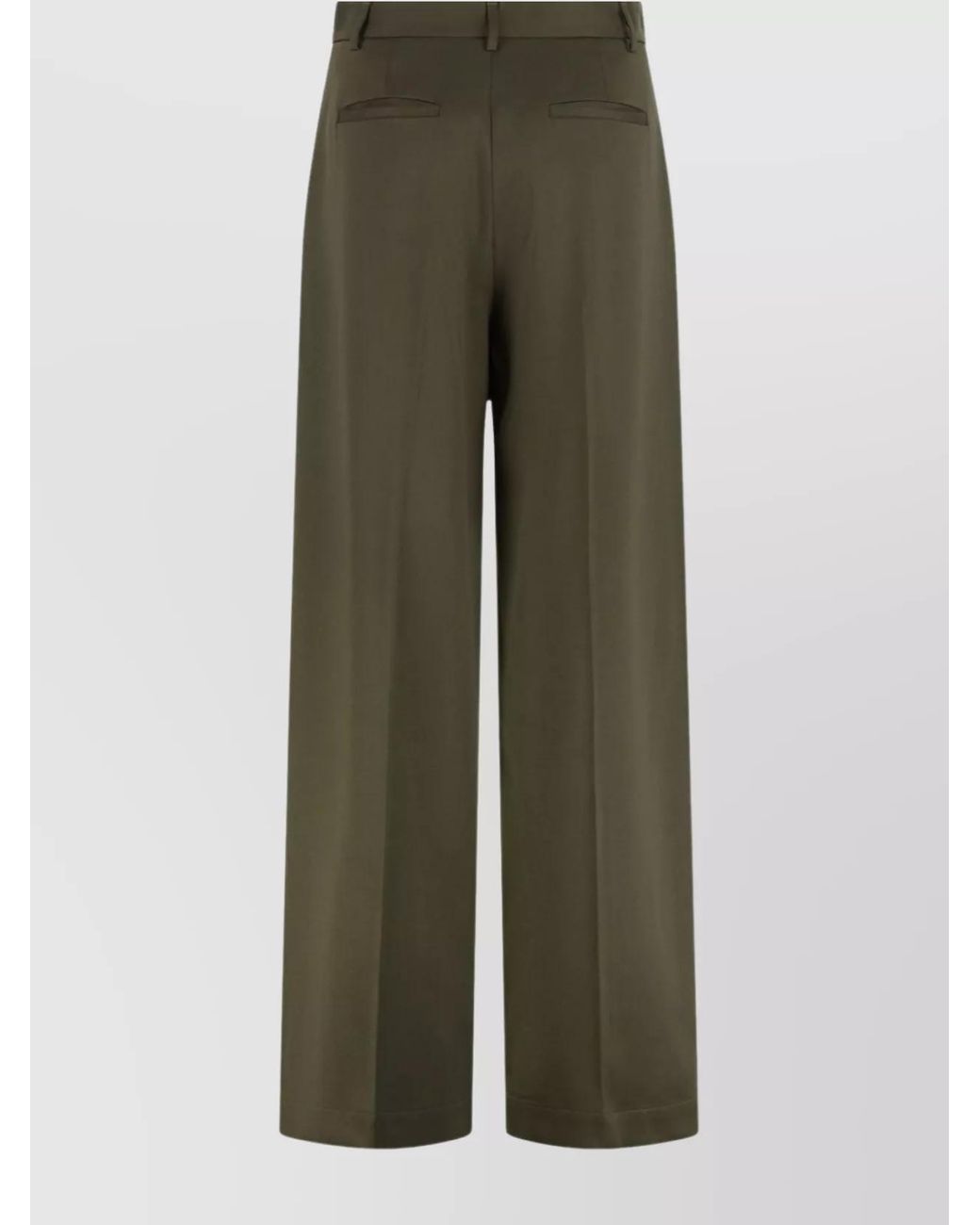 DARKPARK Green High-Waist Wide-Leg Trousers From Chicago