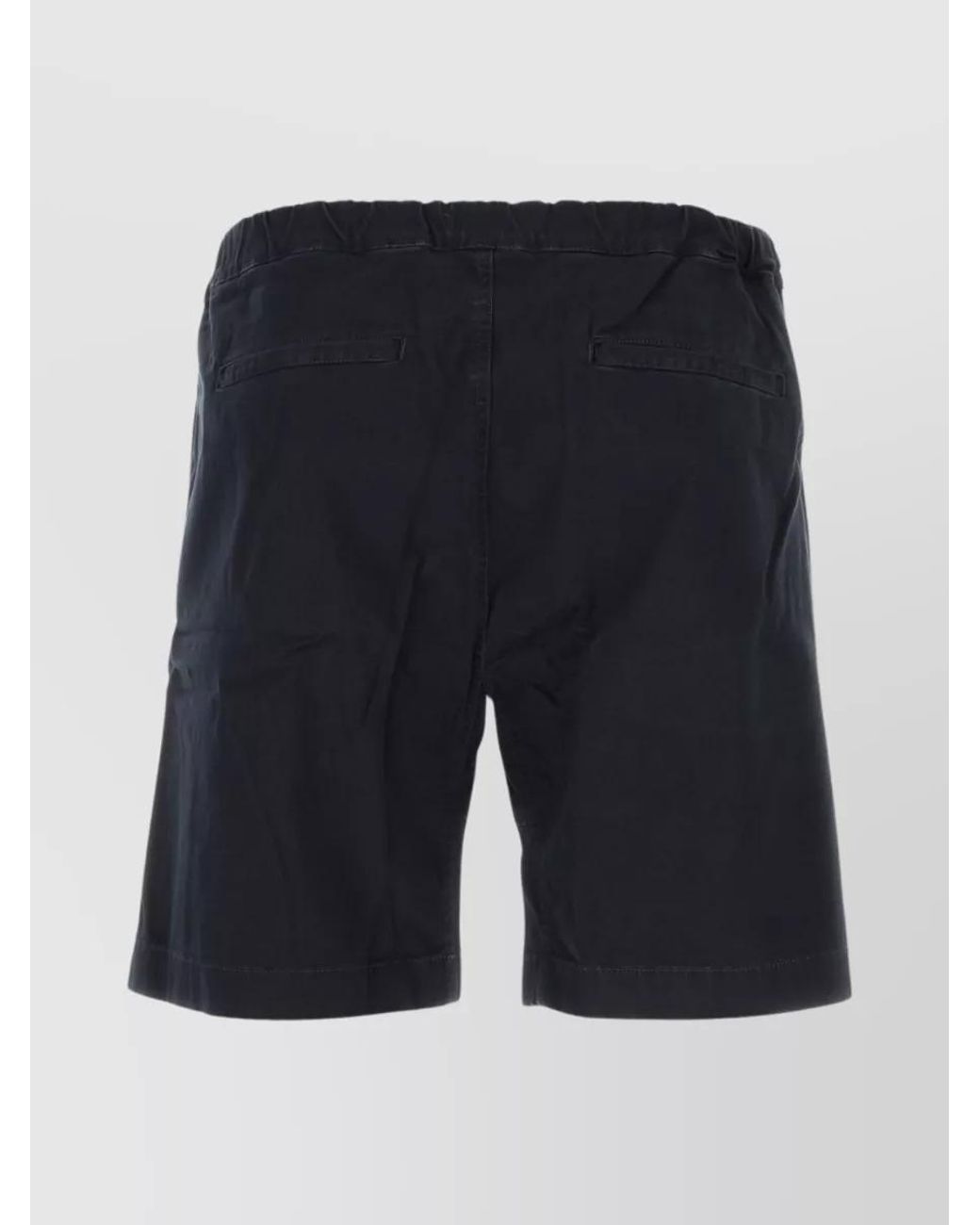 Woolrich Blue Belted Chino Shorts for men