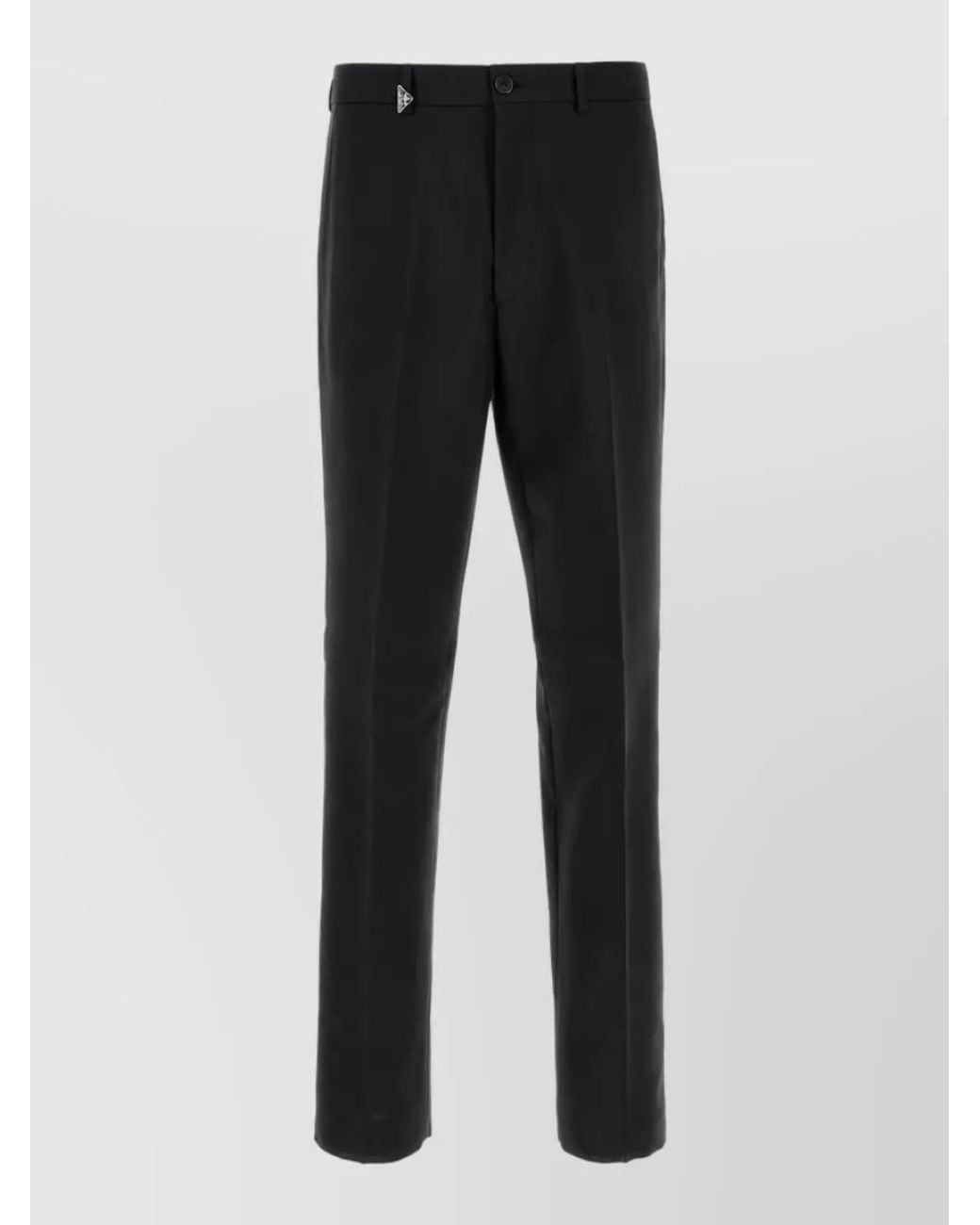 Prada Black Tailored Trousers for men