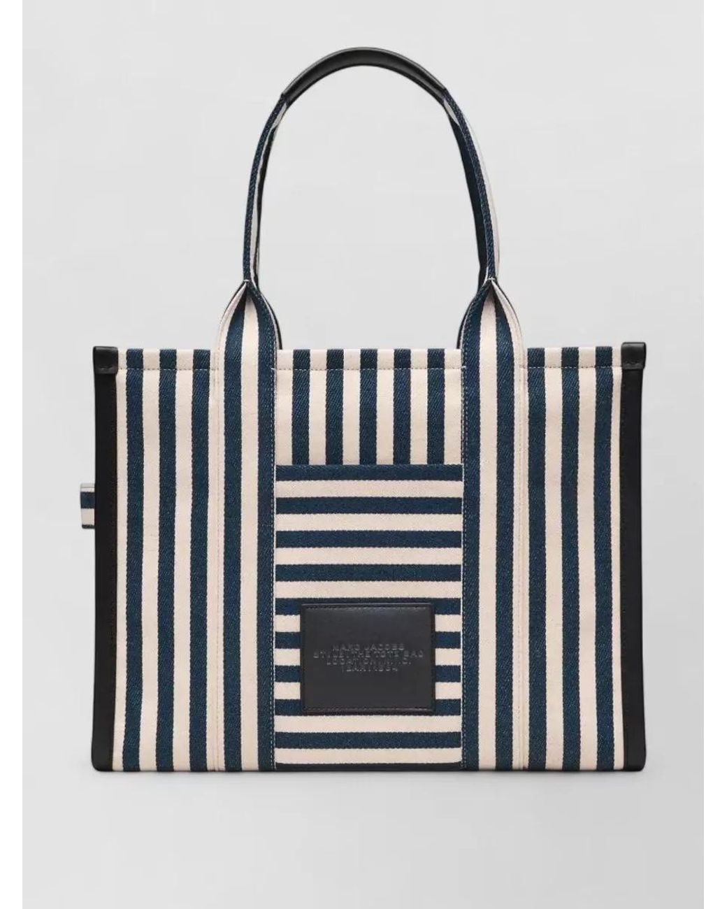 Marc Jacobs White The Tote Bag Large Canvas Tote Bag