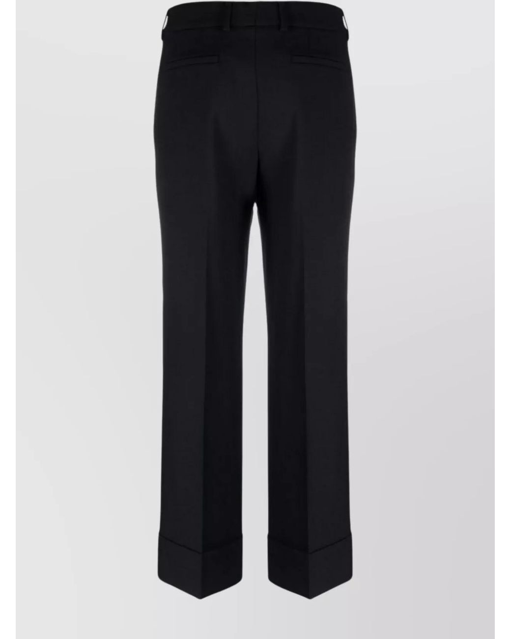 Incotex Blue Wide Leg Tailored Trousers