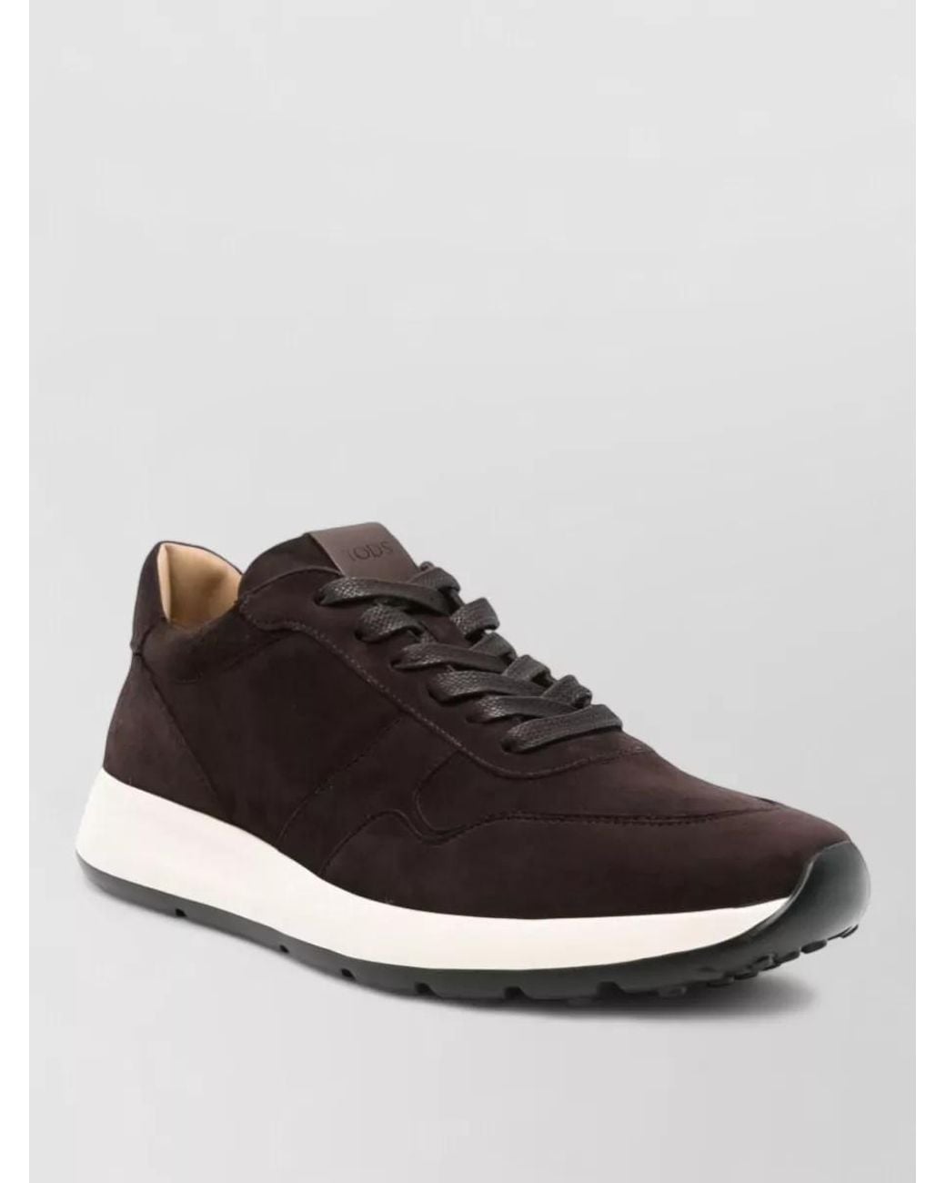 Tod's White Leather Low-Top Sneakers for men