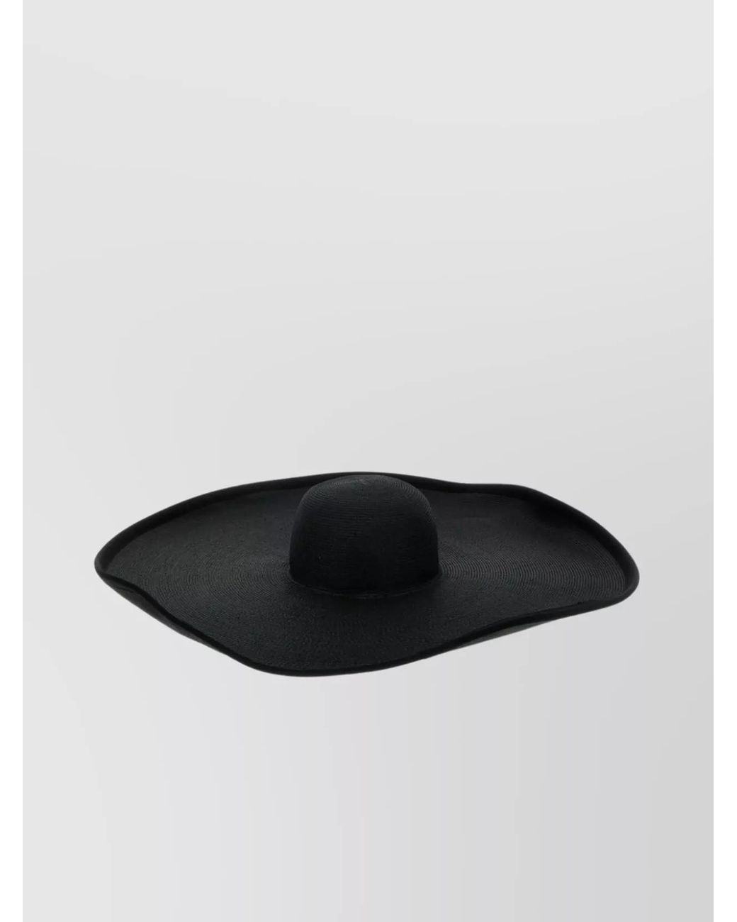 ハット Max Mara 'Robert' hat Max Mara 'Robert' Wide Brim Structured Hat in Black | Lyst
