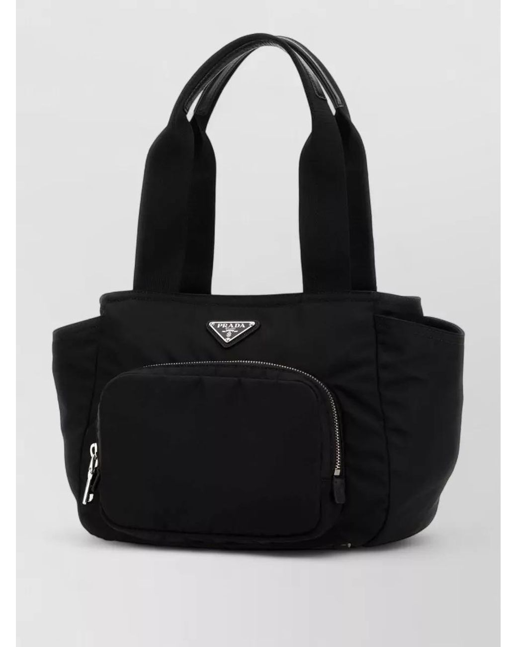 Prada Black Shopping Baby Bag'