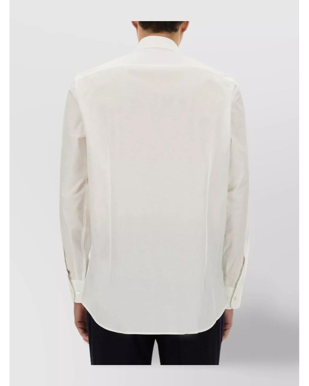 Etro White Pegasus Logo Regular-Fit Shirt for men