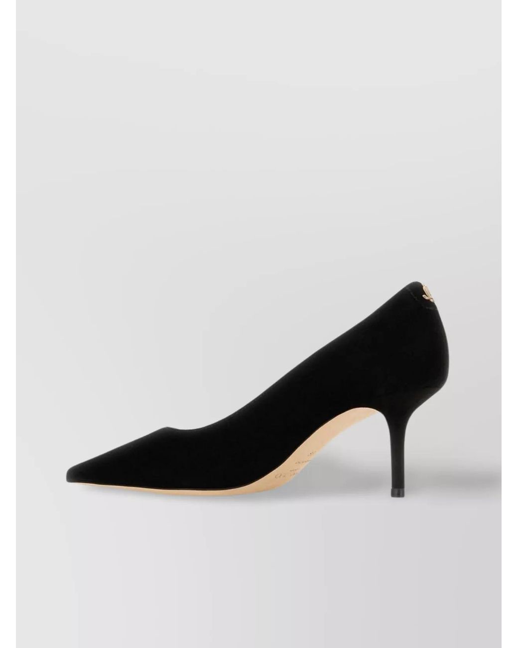 Jimmy Choo Black Love 65Mm Suede Pointed-Toe Pumps