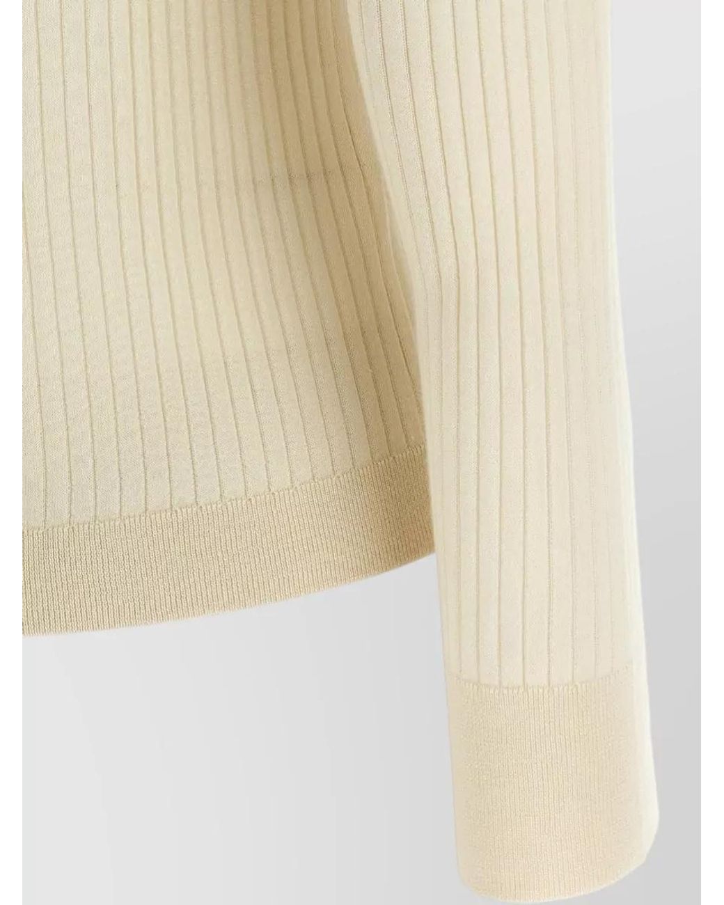 Max Mara Natural Cashmere Silk Polo Top