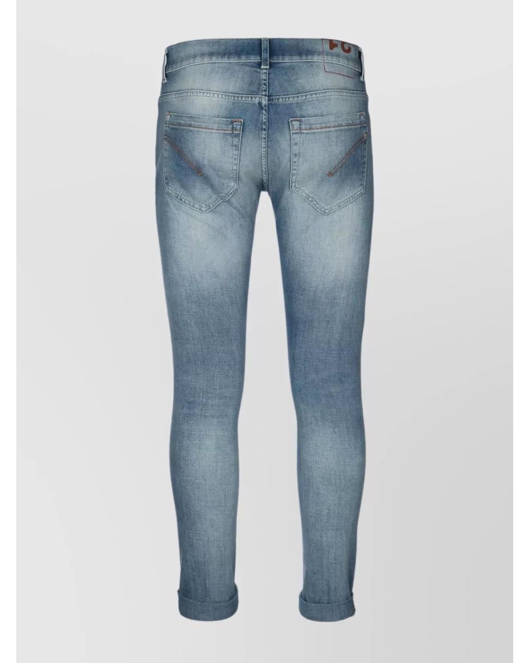Dondup Blue Skinny Trousers for men
