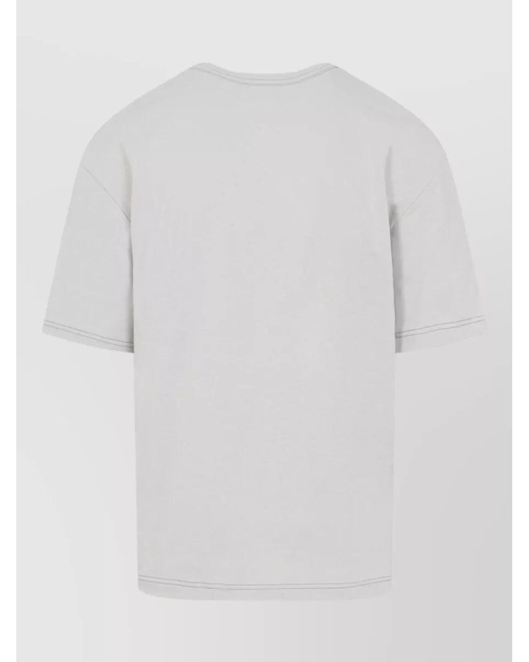 Lemaire White Boxy Short-Sleeve T-Shirt for men