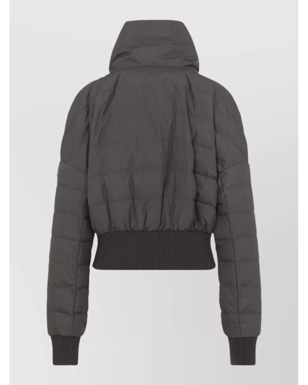 Moncler Gray Cropped Jacket