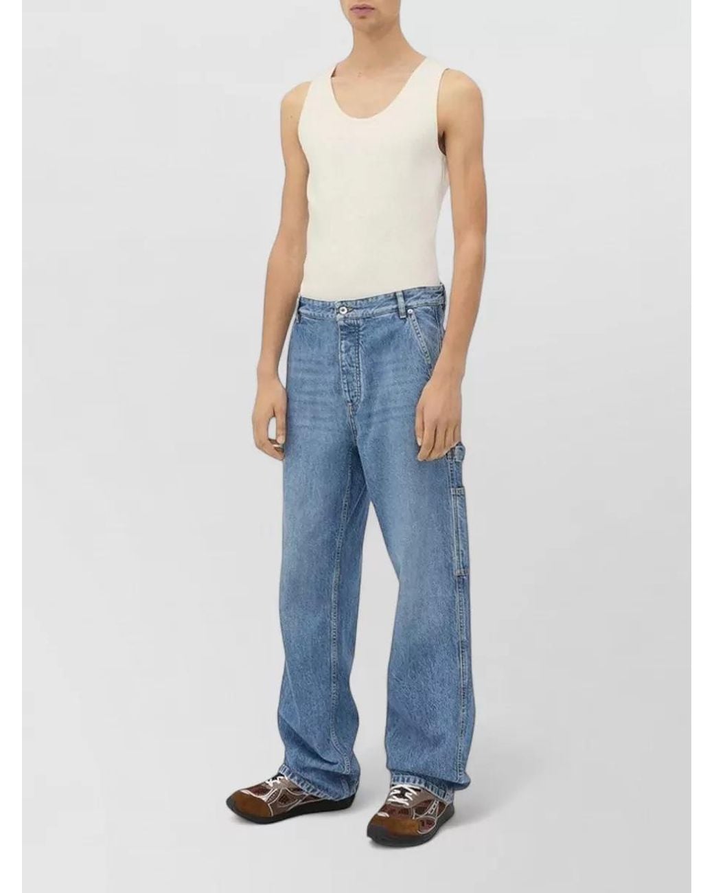 Bottega Veneta Blue Denim Jeans for men
