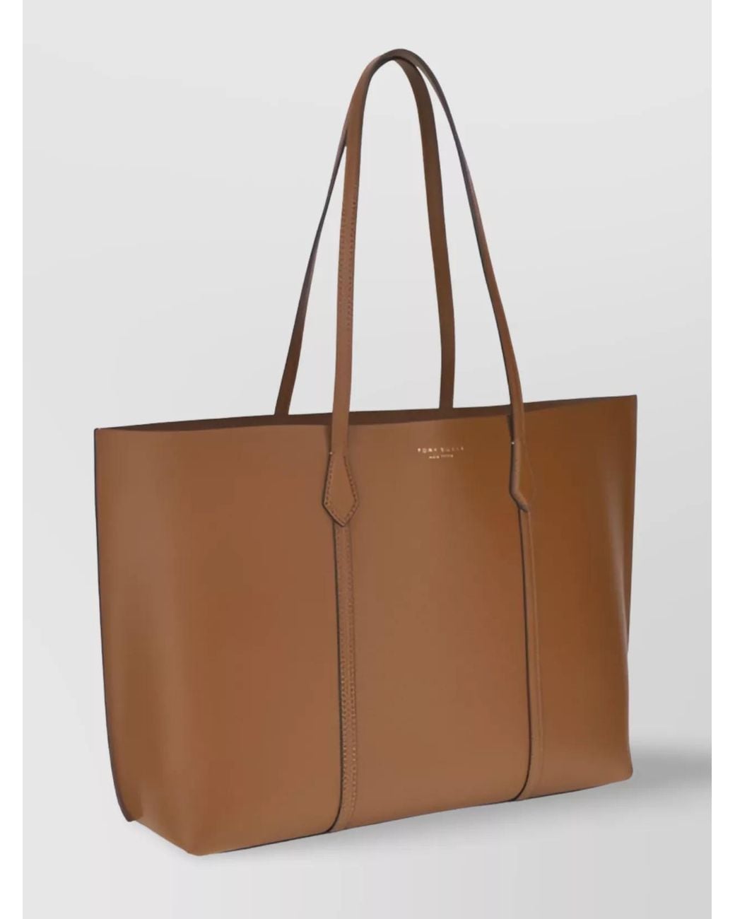 Tory Burch Brown Perry Leather Tote Bag