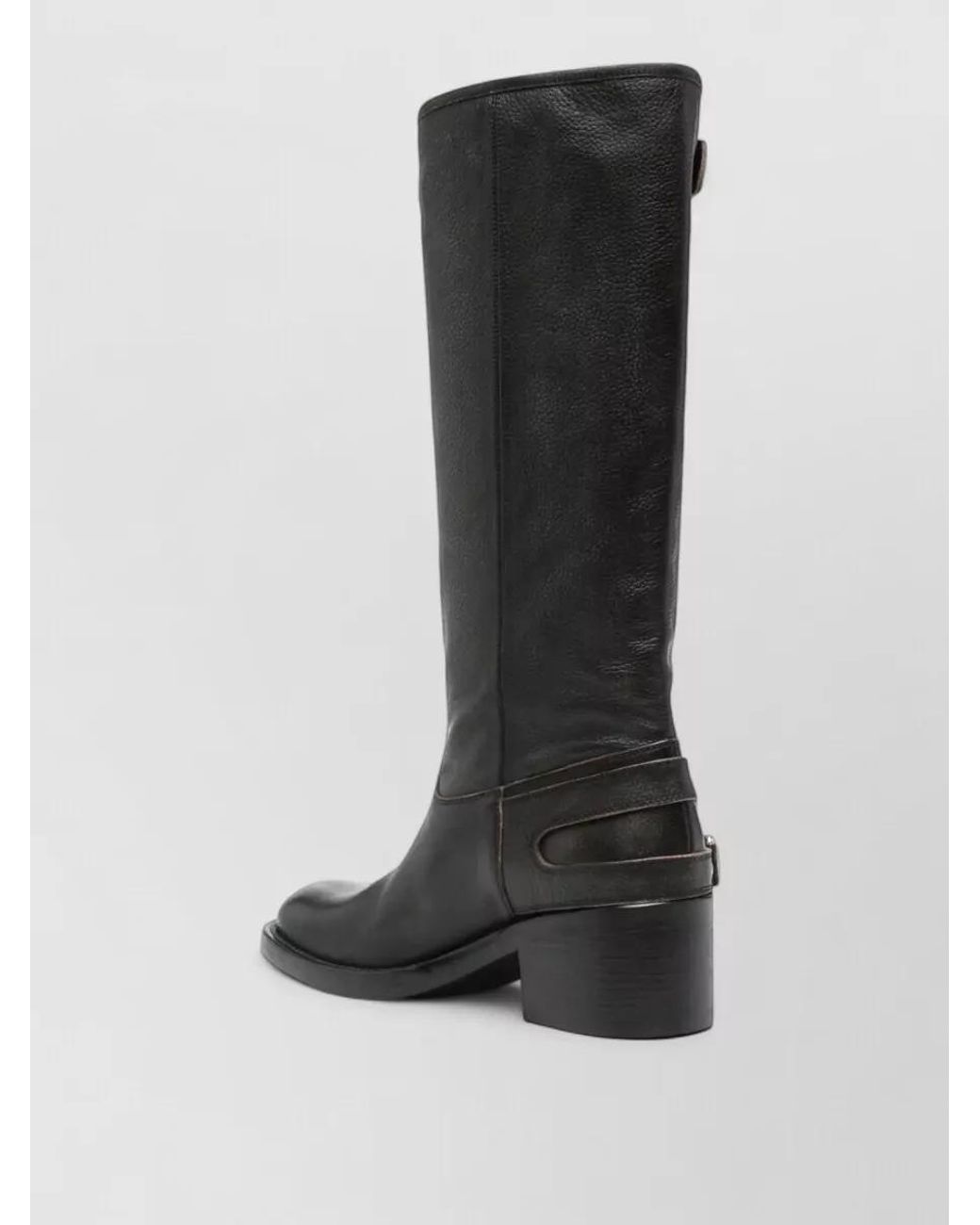 Chloé Black Leather Dakota Biker Boots