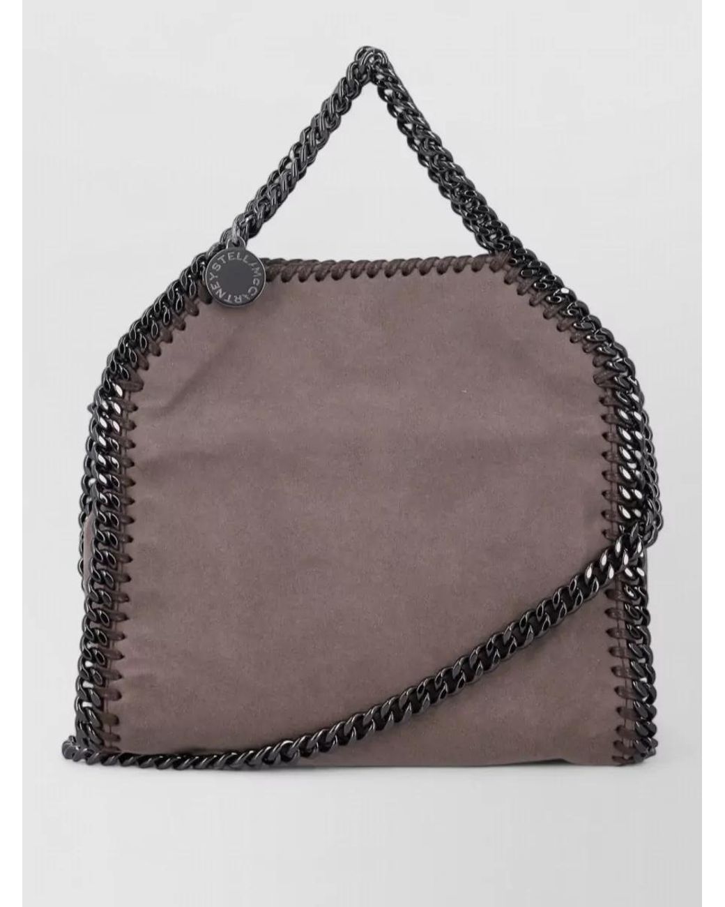Stella McCartney Gray Falabella Tiny Shoulder Bag