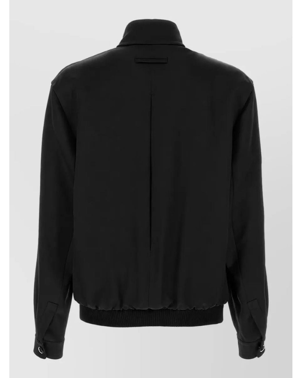 Zegna Black Silk Sweatshirt for men