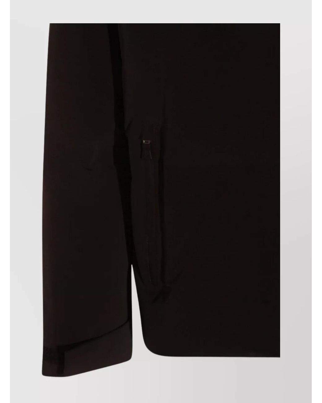 Herno Black High-Neck Short Down Puffer Jacket for men