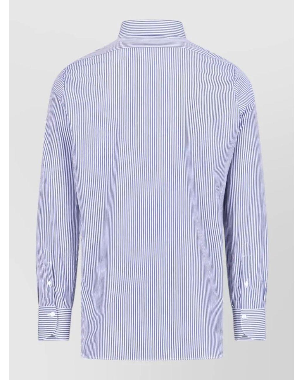 Finamore 1925 Blue Casual Shirt for men