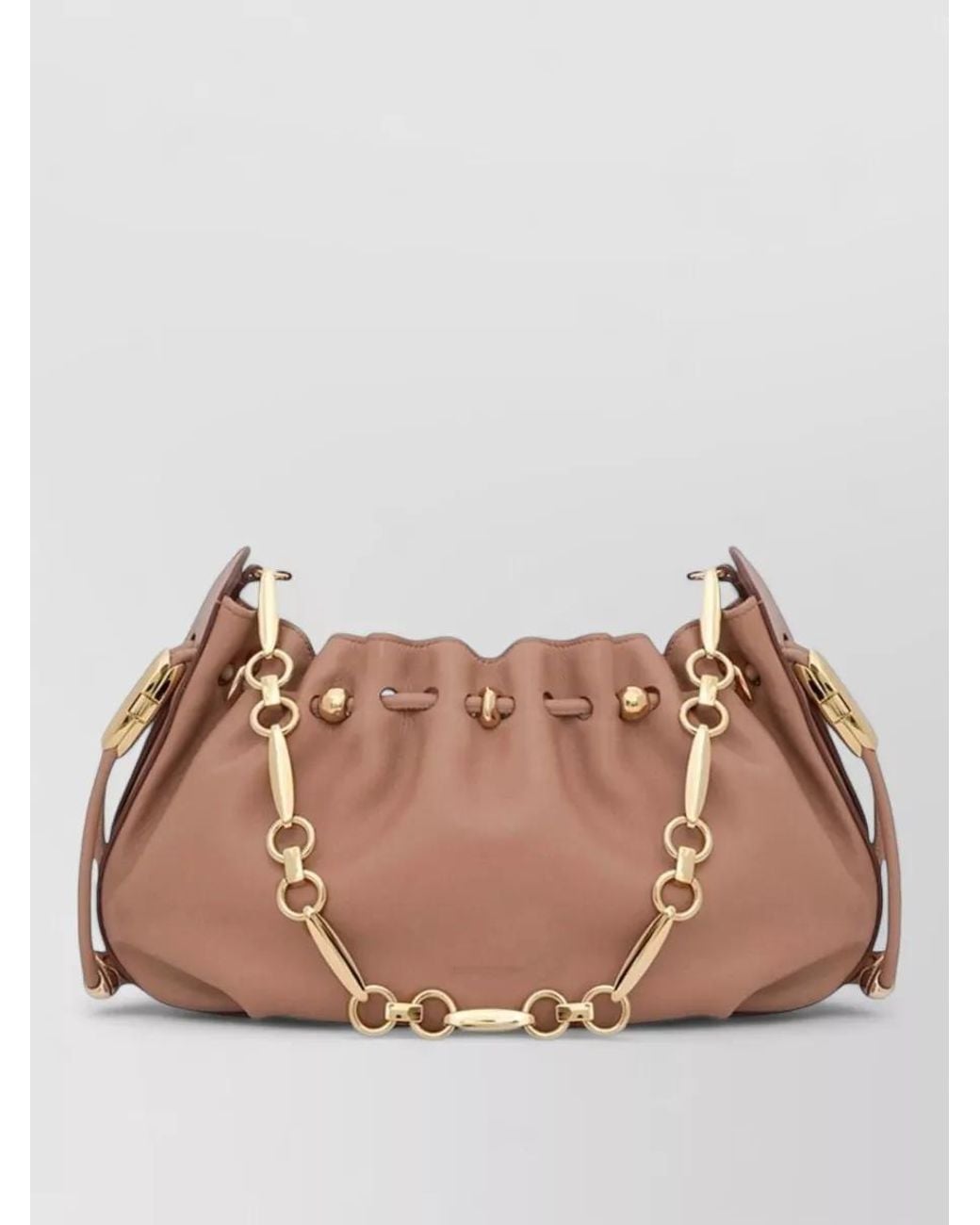 Zimmermann Pink Leather Clutch