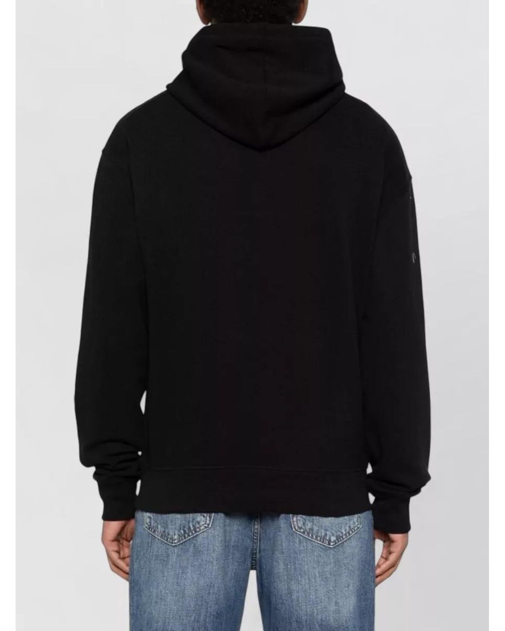 ICECREAM Black Logo Cotton Hoodie for men