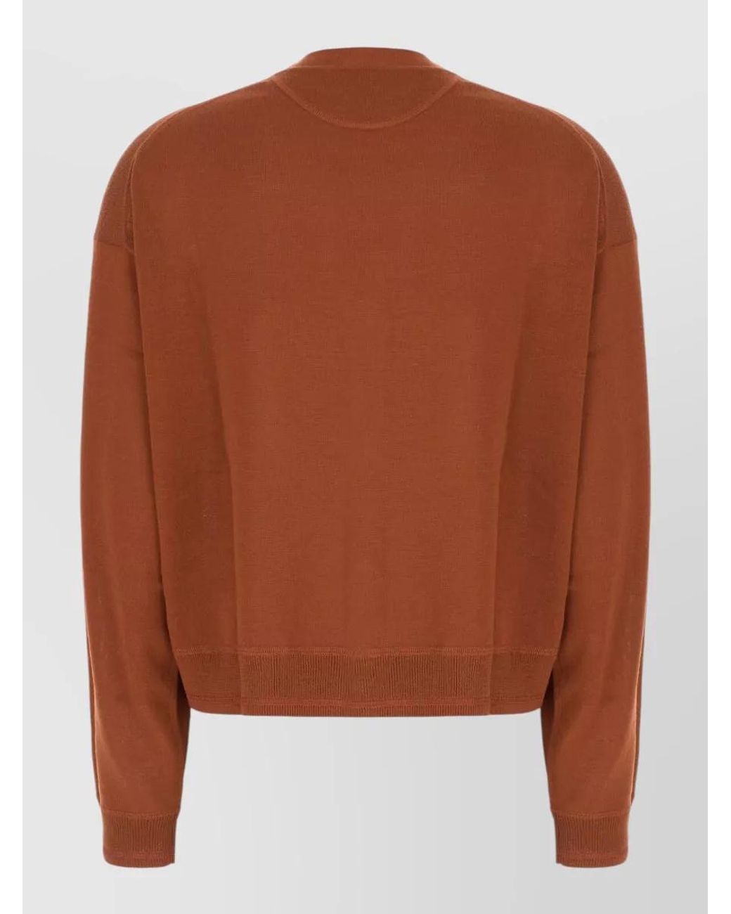 Paul Smith Brown Wool Cardigan