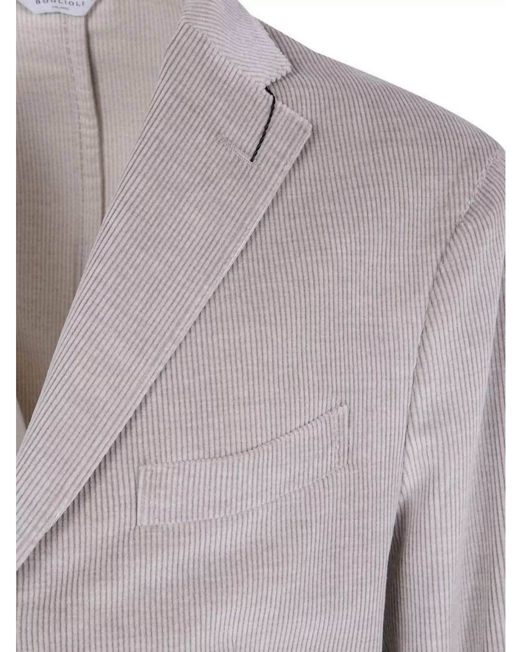 Boglioli Gray Jacket for men
