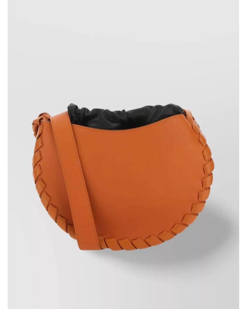 Chloé Orange Small Leather Cross-Body Bag