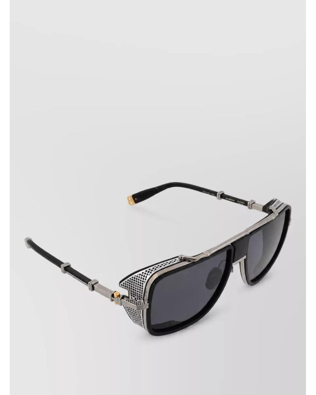 Balmain Metallic Acetate Sunglasses