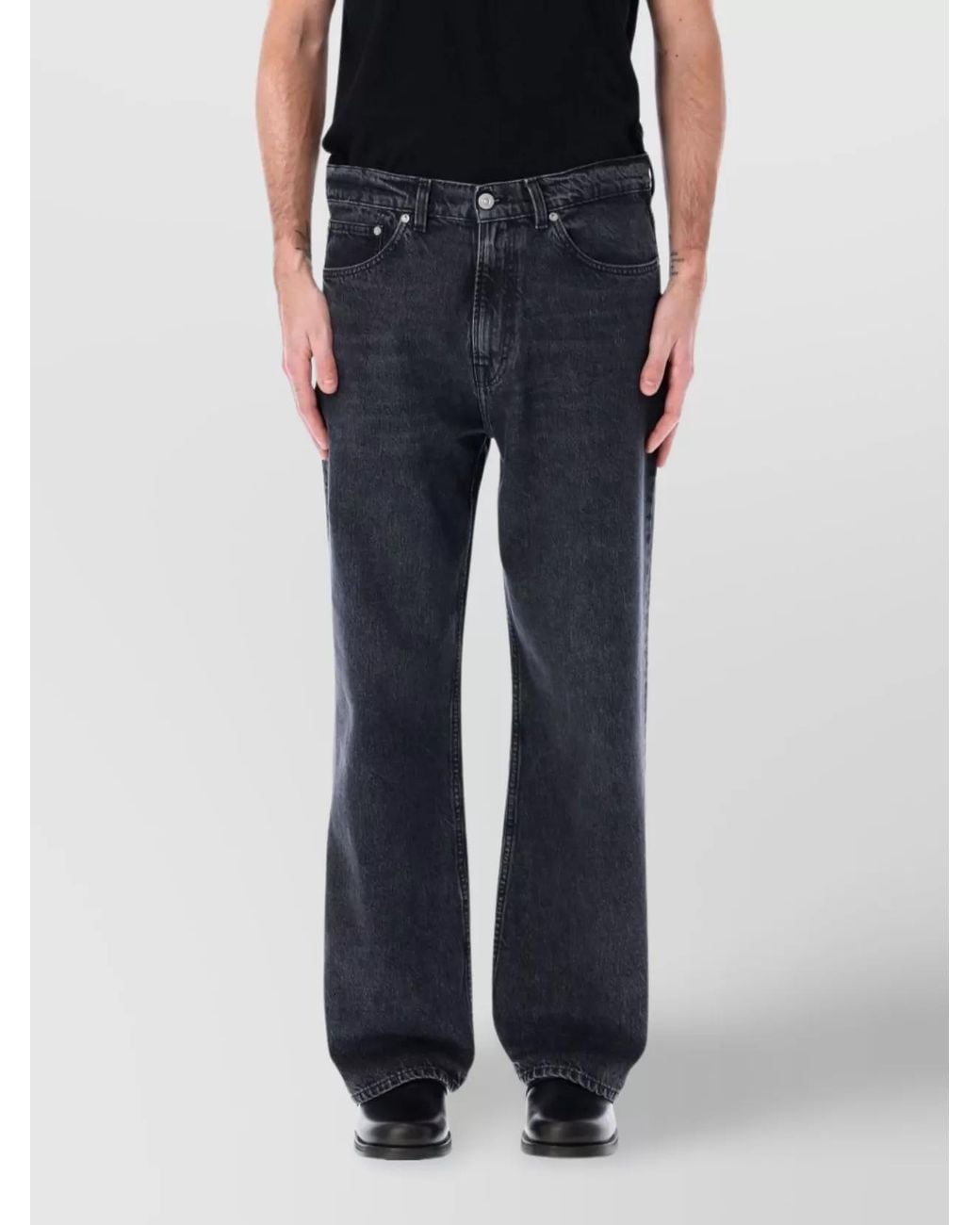 Our Legacy Blue Denim Straight-Leg Jeans for men