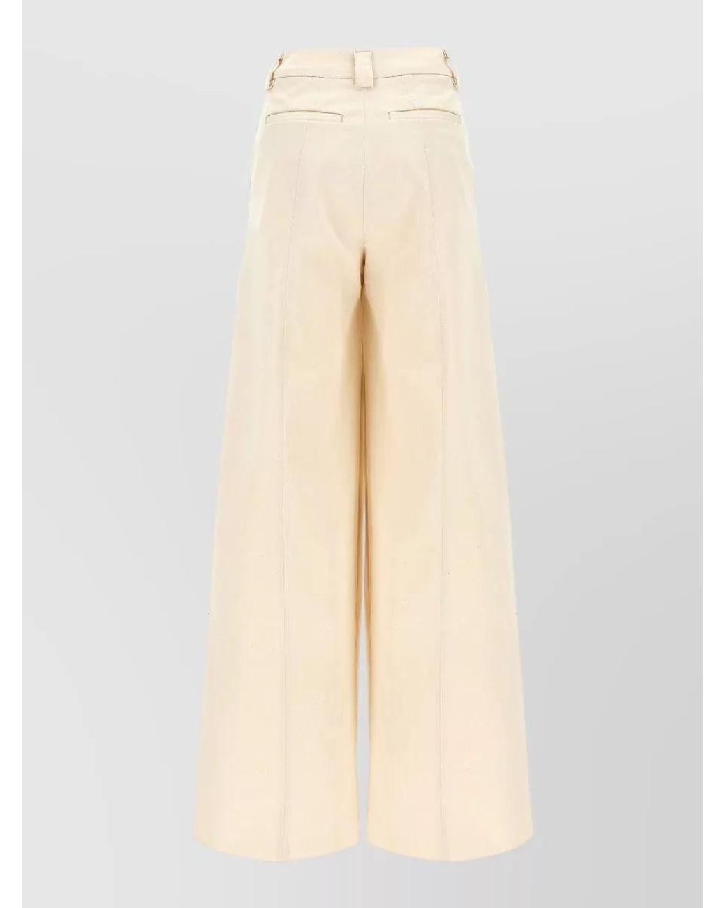 Thelatest Natural Alma Wide-Leg Trousers