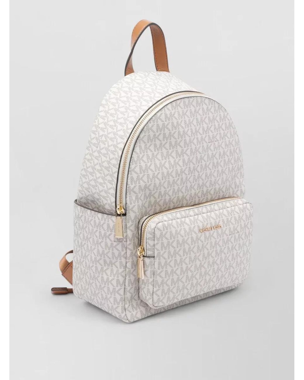 MICHAEL Michael Kors White Logo-Print Backpack