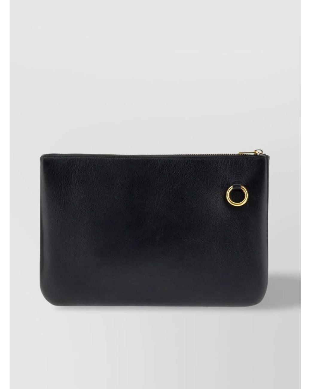 Jil Sander Black Soft Tangle Leather Crossbody Bag
