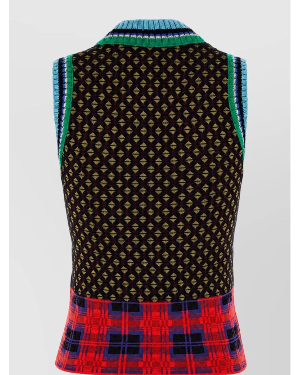 Dries Van Noten Embroidered Wool-Blend Vest
