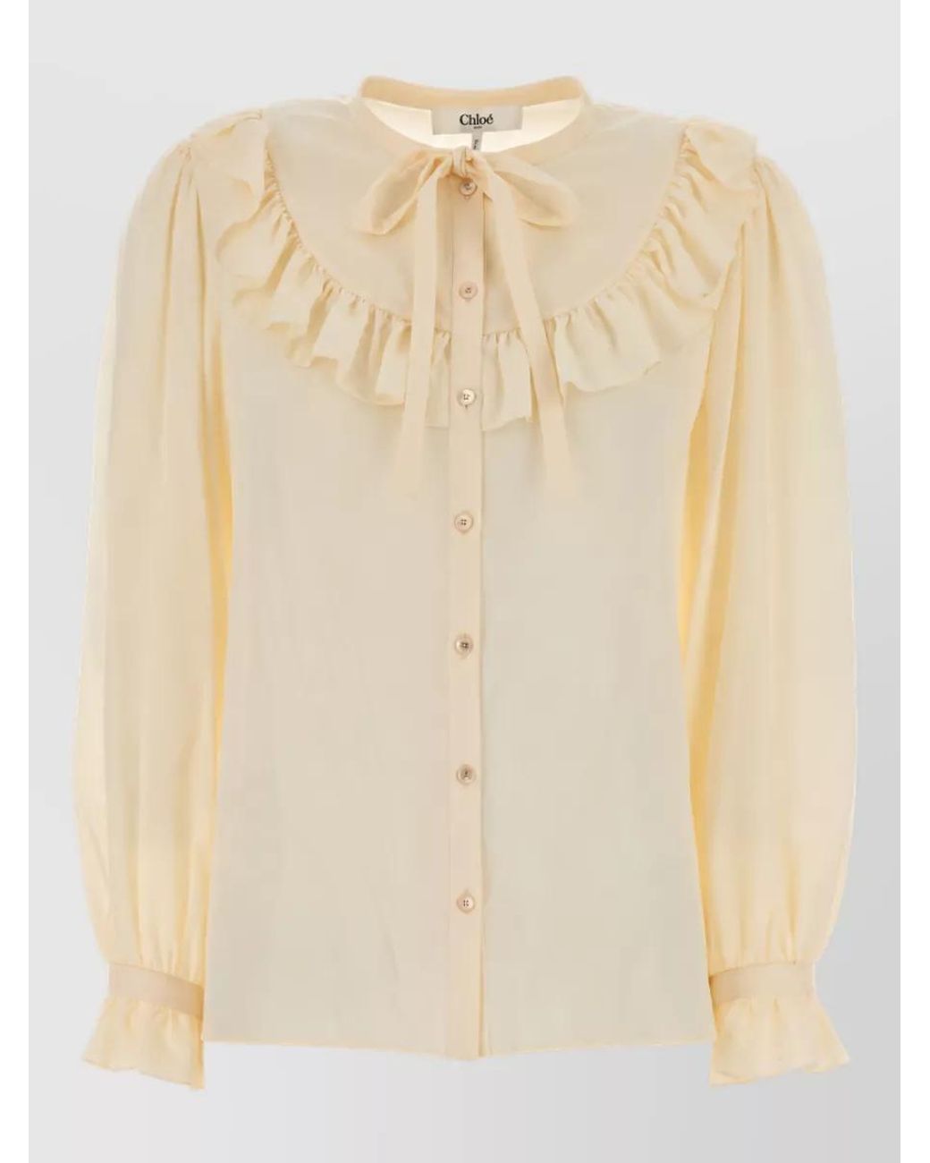 Chloé Natural Silk Shirt