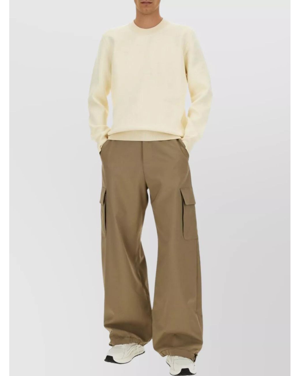 Off-White c/o Virgil Abloh Natural Regular-Fit Cotton Sweatshirt for men