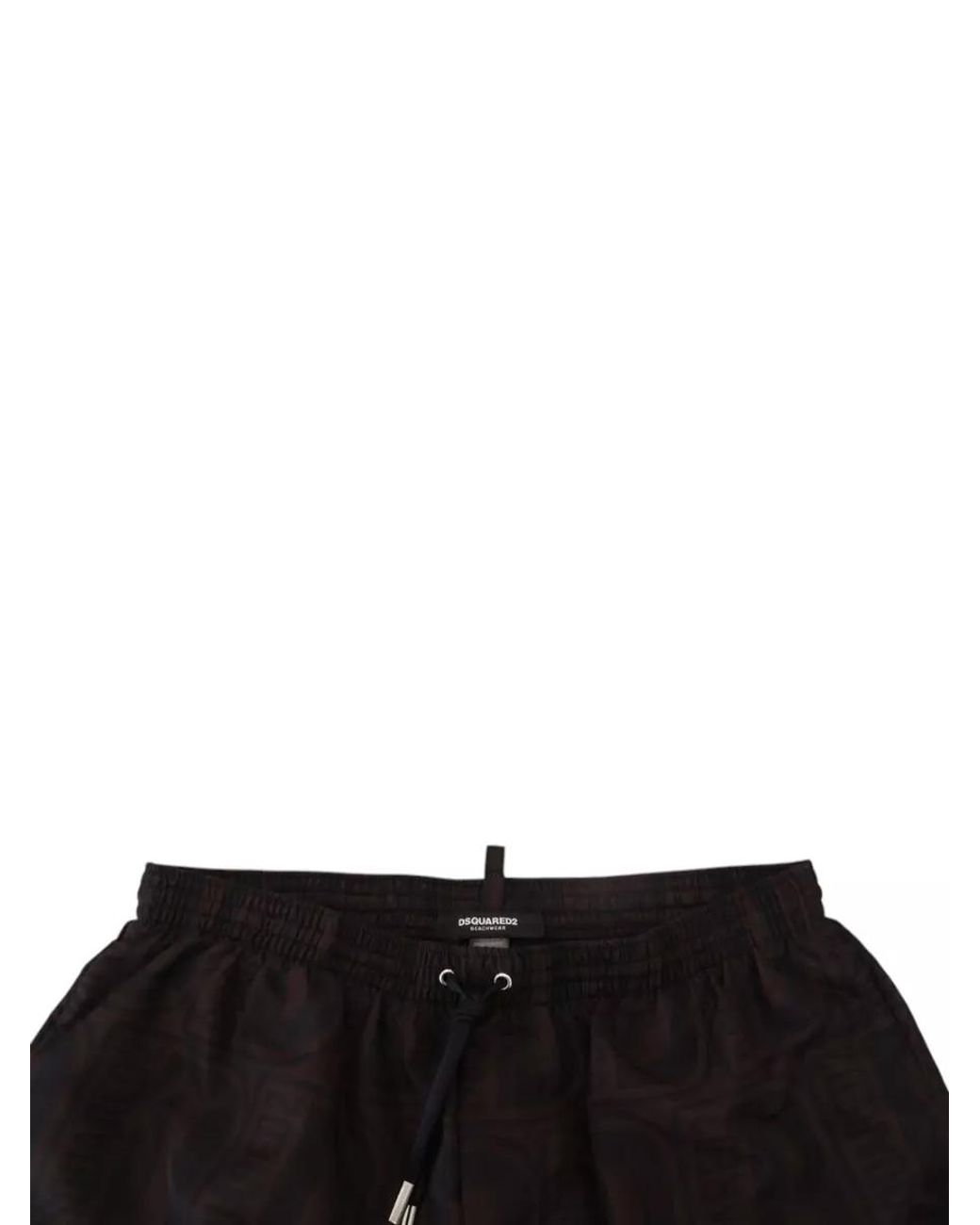 DSquared² Orange Nylon Swim Shorts for men