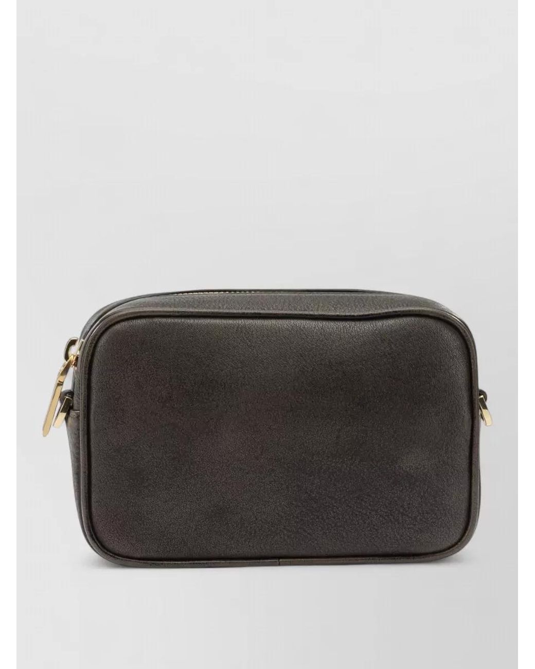 Golden Goose Deluxe Brand Gray Mini Star Mini Leather Crossbody Bag