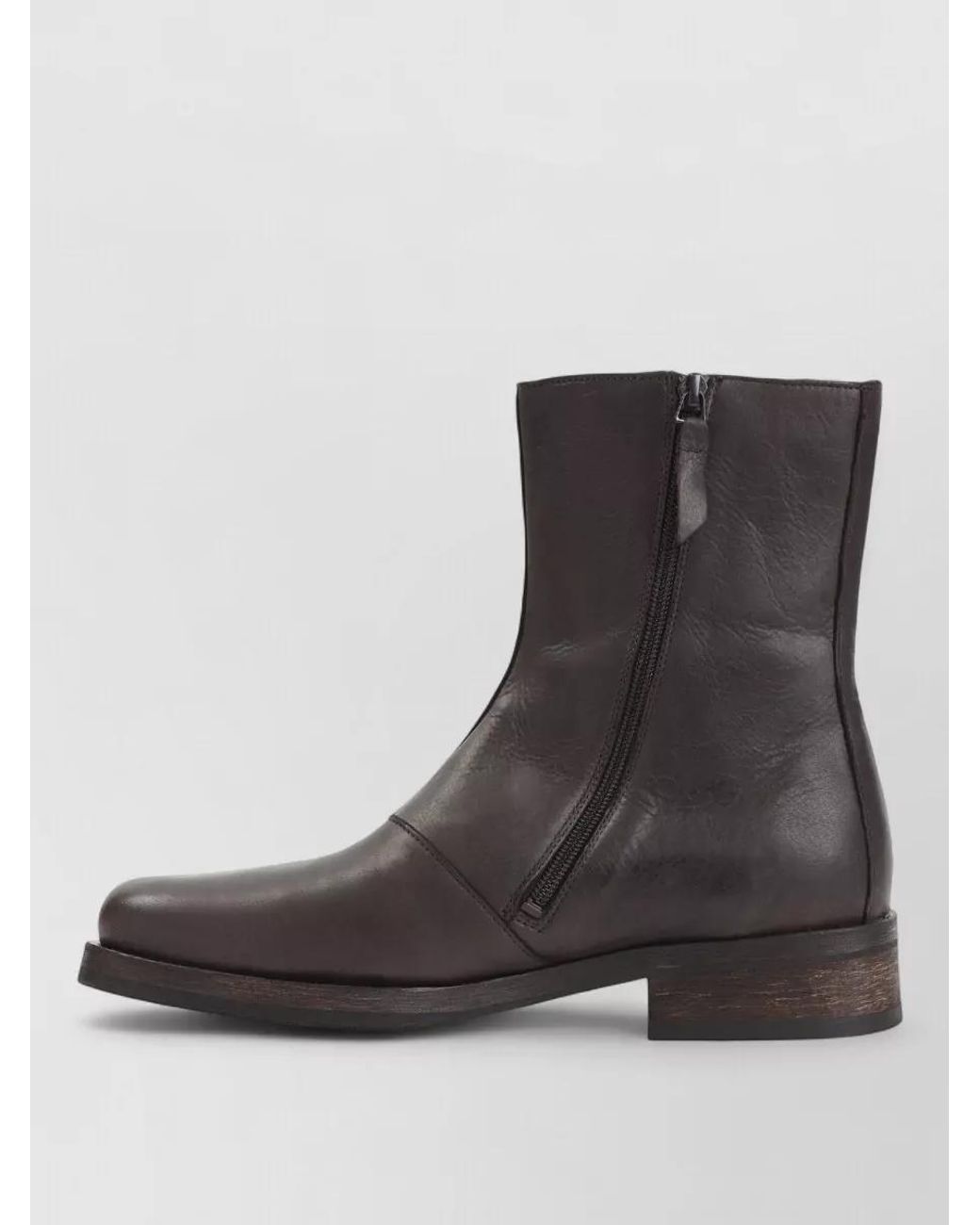 Our Legacy Black Leather Boots for men