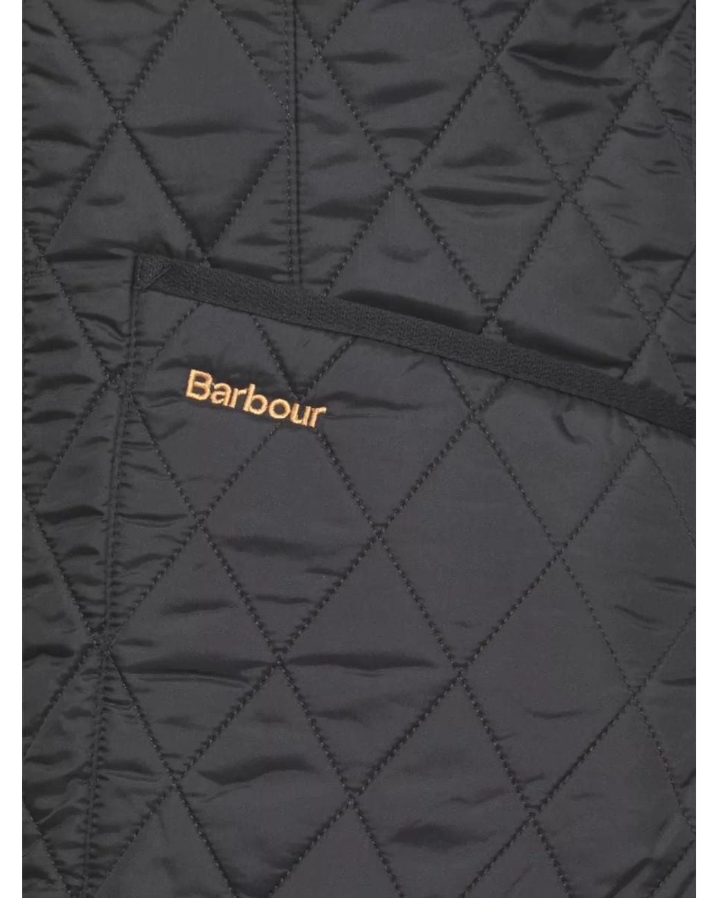 Barbour Black Quilted Sleeveless Gilet