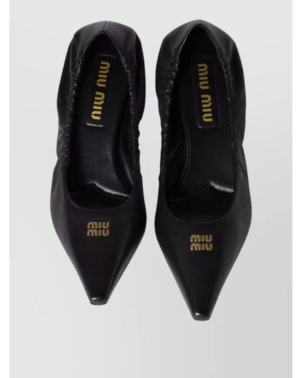 Miu Miu Multicolor Leather Pumps