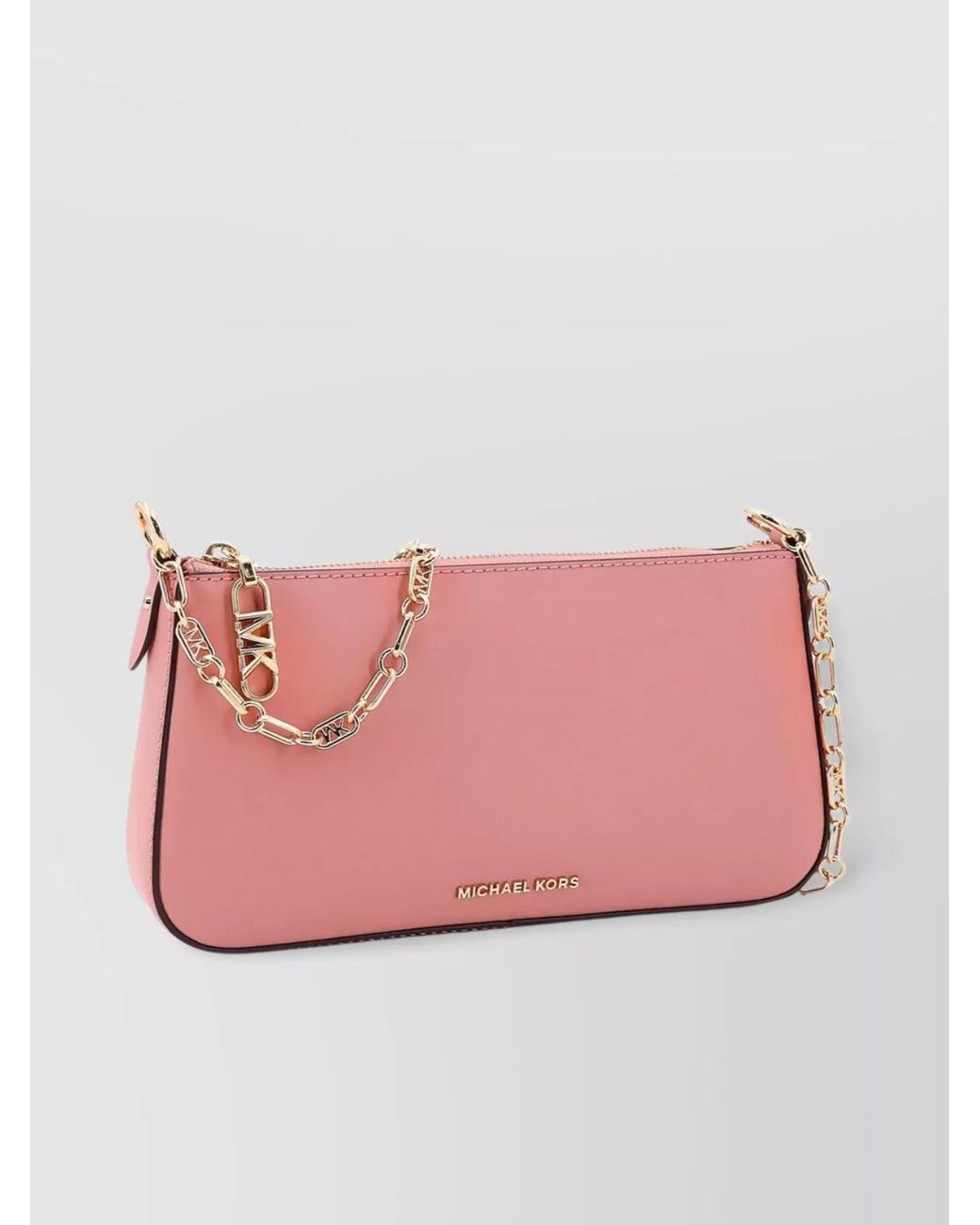Michael Kors Pink Empire Leather Shoulder Bag